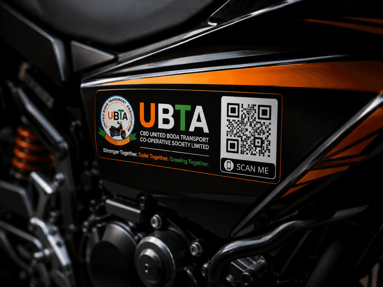 Motorbike QR Code